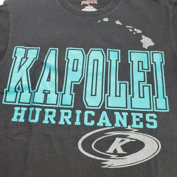 JANSPORT Kapolei Hurricanes Hawaii High‎ School Football Tee Men's Unisex Size S - Picture 3 of 5
